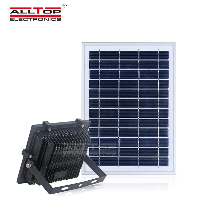  Alltop High Quality Outdoor Remote Control 25w 40w 60w 100w 200w 300w Solar Led Flood