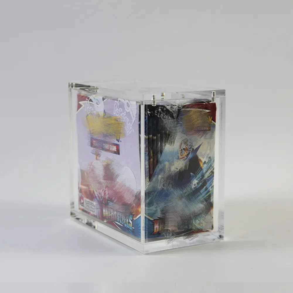UV Protection  99% Game TCG  Acrylic Pokemoned Booster Box  Case for Trading Card