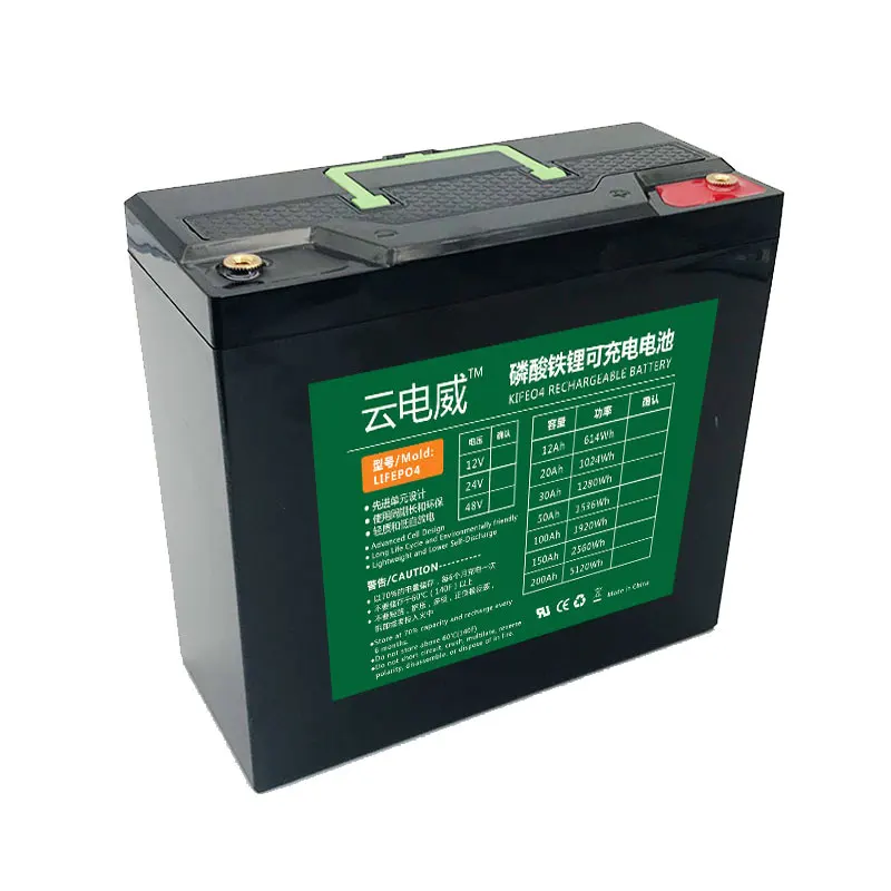 24V solar battery pack 12Ah for solar energy storage Deep cycle  2000 times