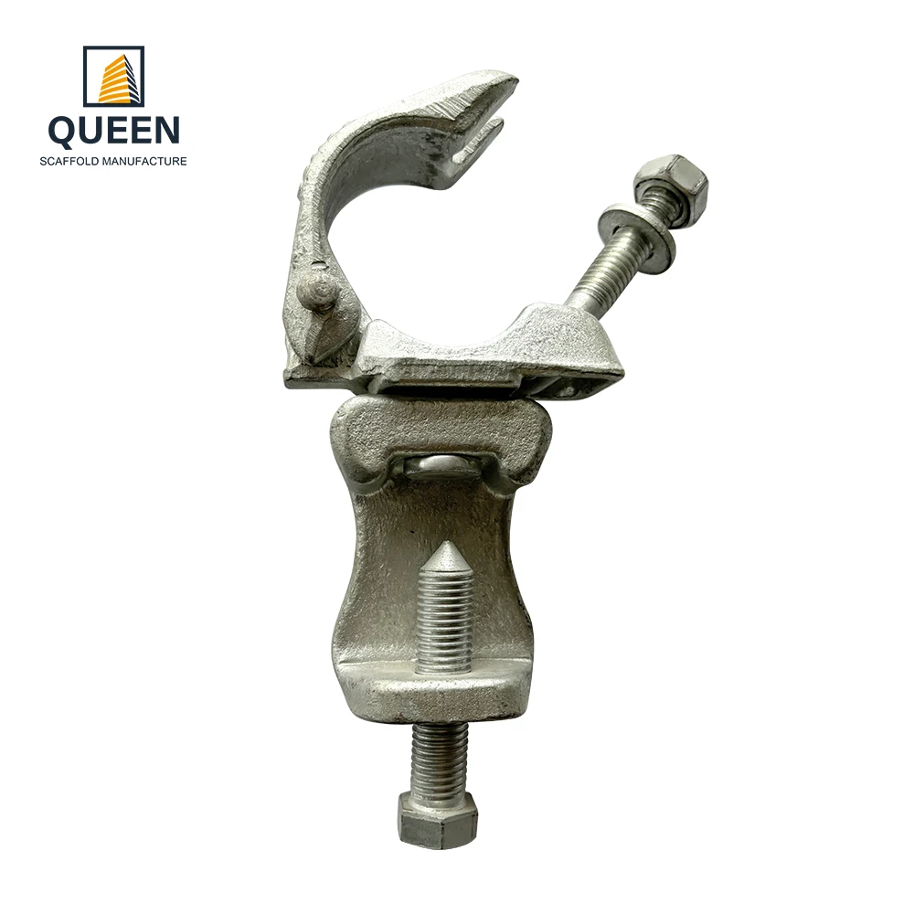 LINYI QUEEN BS1139 Drop Forged Adjustable Swivel Girder Coupler For Tubular Scaffolding Pipe and Fittings Parts