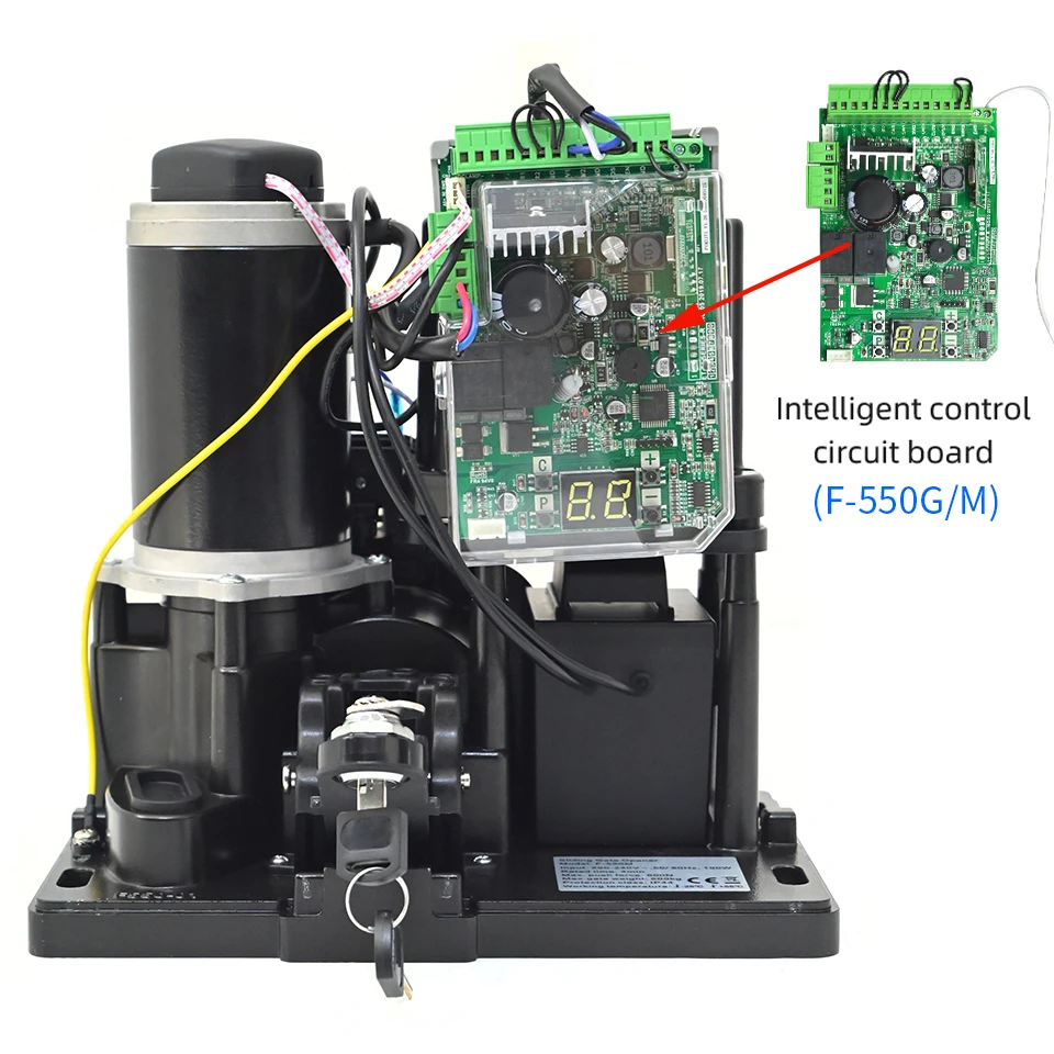 FORESEE F550M/G Original Sliding Gate Opener PCB Motherboard Circuit Board DC24V Circuit Control Panel