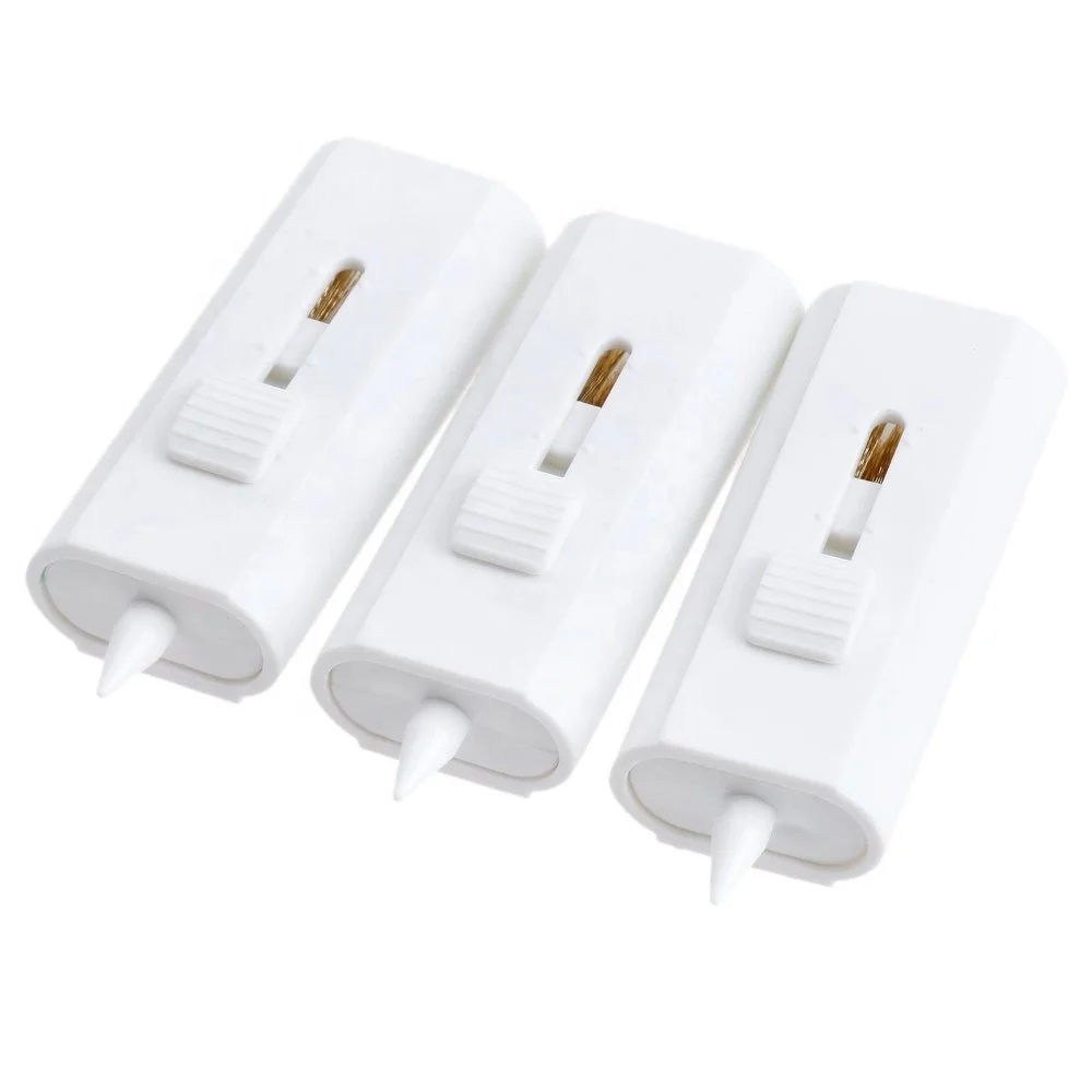 mini pocket Double Side Golf Brush with Brass Wire for Golf Club