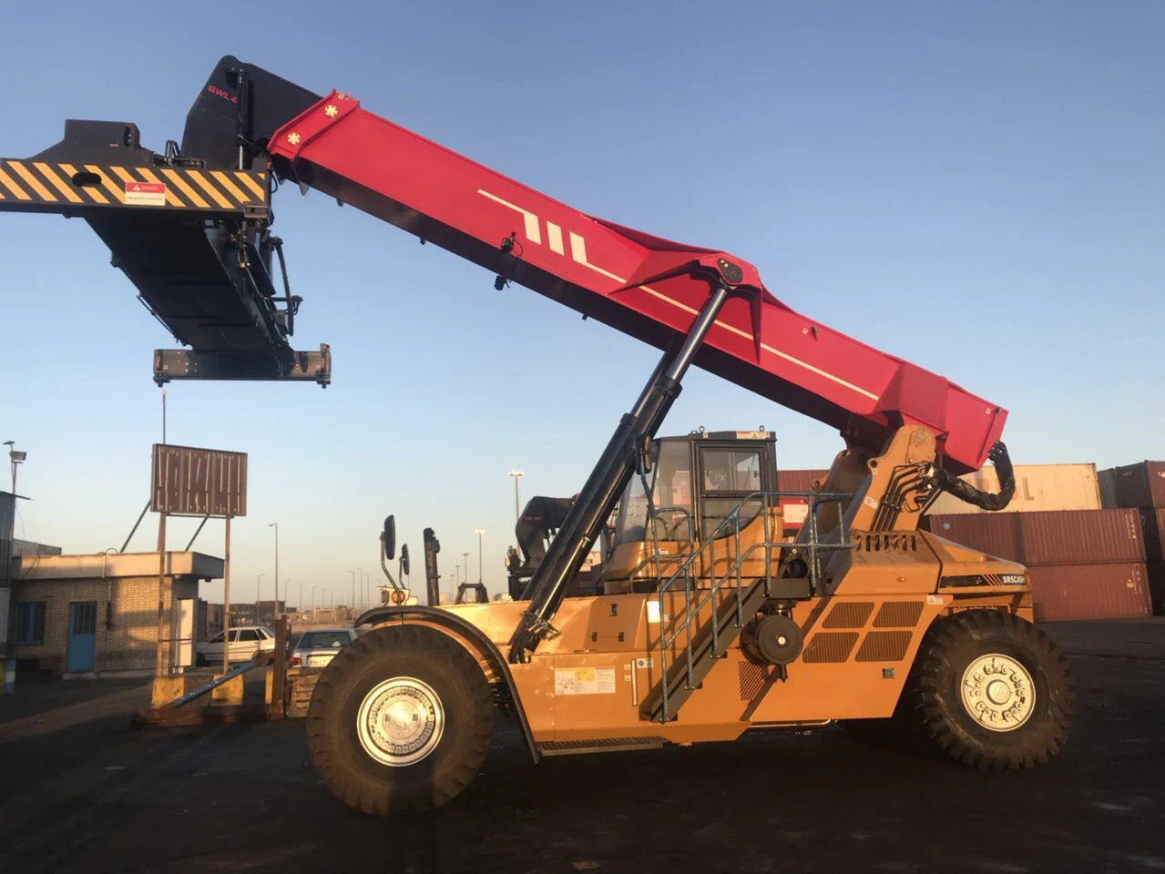 45ton Srsc45h1 контейнерный погрузчик вытяжной дизельный Телескопический с высоким качеством и большой мощностью для контейнеров из Китая