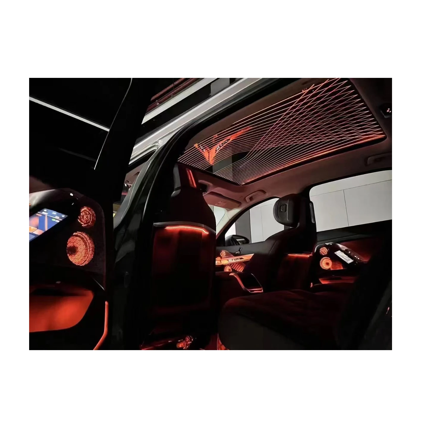 Suitable for BMW 7 Series G11 G12 Car Sunroof Starry Sky Film Car Roof Star Pattern Night Light Sky Sunroof Film