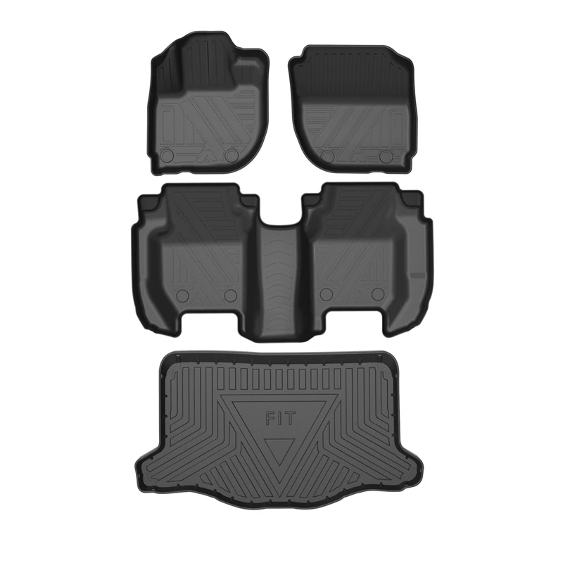 New FIT car mat Odorless friendly all weather TPE car floor liners car carpet 2011