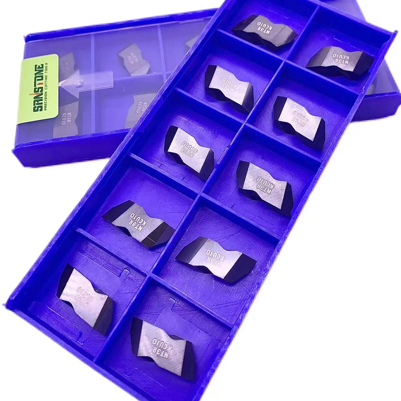 NT3R KCU10 Top Notch Grooving Inserts Carbide Efficient Irregular Parting Insert Turning Tool CNC Machine Milling Cutter
