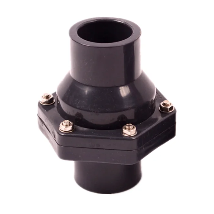 free sample logo 13 years manufacturer JIS 10K socket pvc non return flap grey slip stop check valve prevent backflow