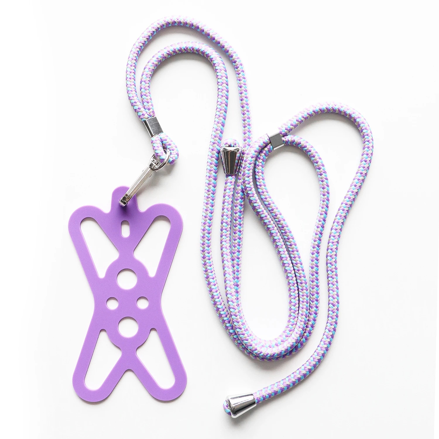 New Phone Case Strap Lanyard Crossbody Silicone Phone Case With Necklace For Iphone For Samsung