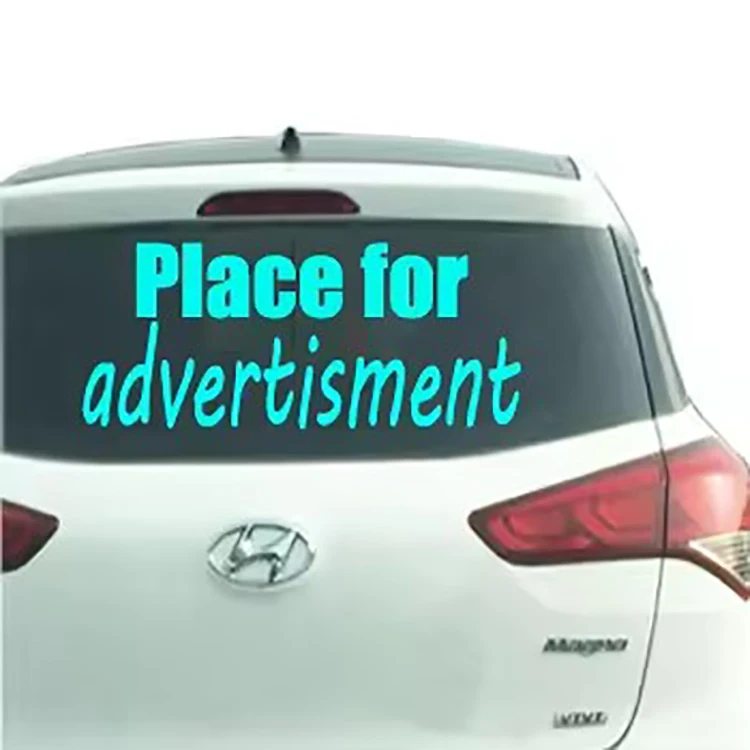 High Quality printing car decael,waterproof car stickers,LED Car Advertisement,waterproof EL car stickers
