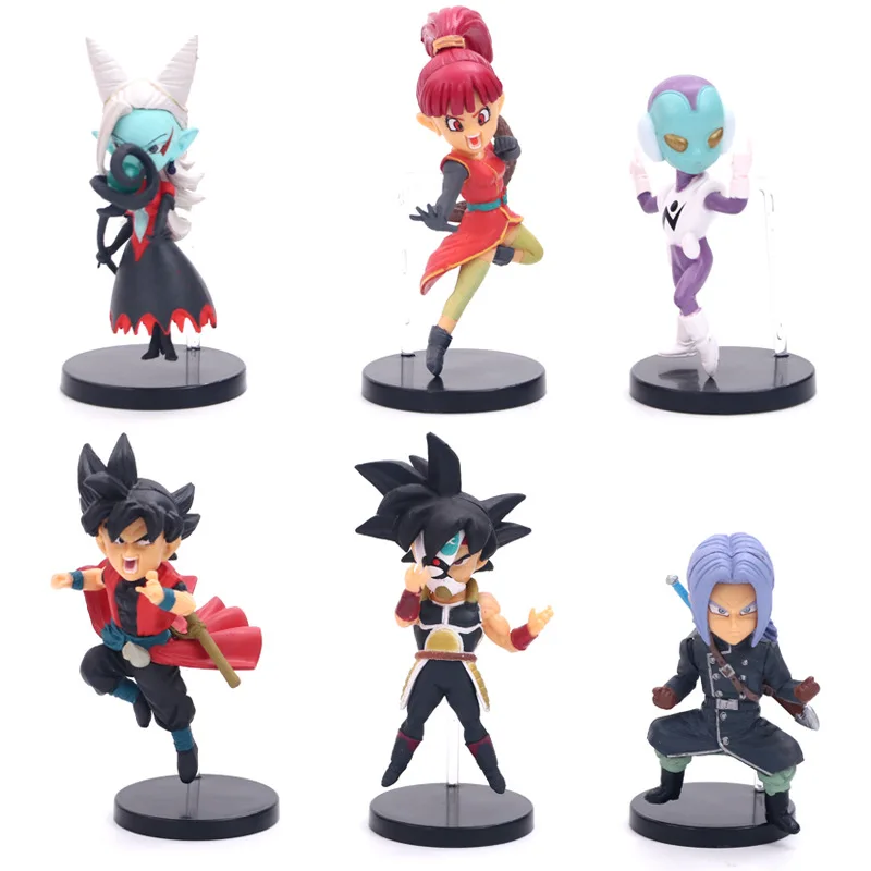 Dragons Balls Z Super Saiyan Son Goku Anime Figure Son Gohan Vegeta Broly Piccolo Majin Buu Set Action Figurine Model Gifts Toy