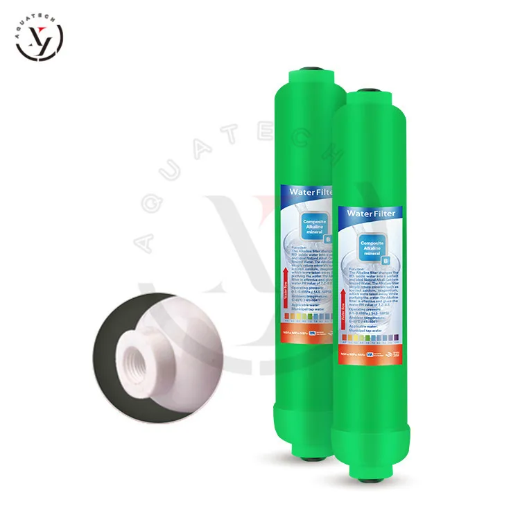 Direct Manufacturer Cost-Effe Activek Alkaline Inline Nsf Filter Cartridge Water Purifier