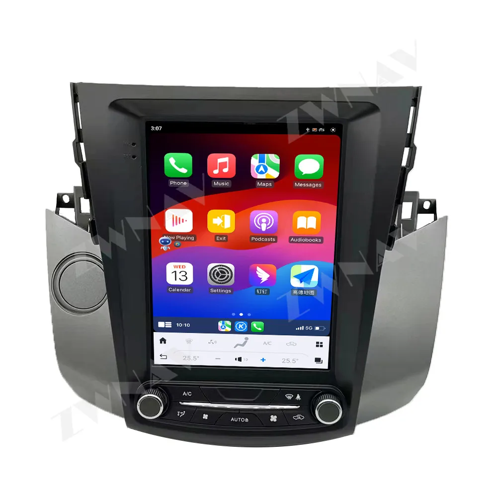 ZWNAV 10.4 Inch Carplay For Toyota RAV4 2008-2012 Car Radio GPS Navigation Multimedia Video Player Car Stereo Head Unit