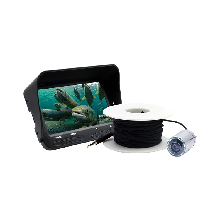4.3 inch LCD Monitor Fish Finder 30M HD Wide-angle Underwater Fishing Video Camera Kit