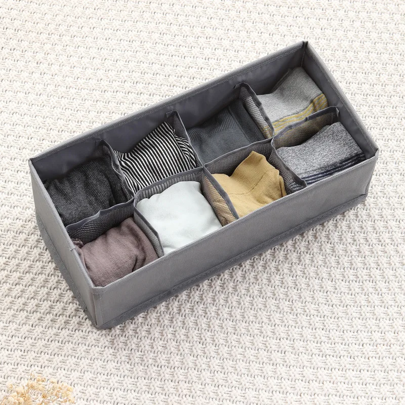 Socks Panties Drawer Dividers Home Closet Organization Foldable Underwear Bra Organizer Storage Box Organizer