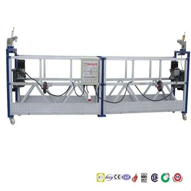 
modular temporary galvanized suspended platform lifting scaffolding 