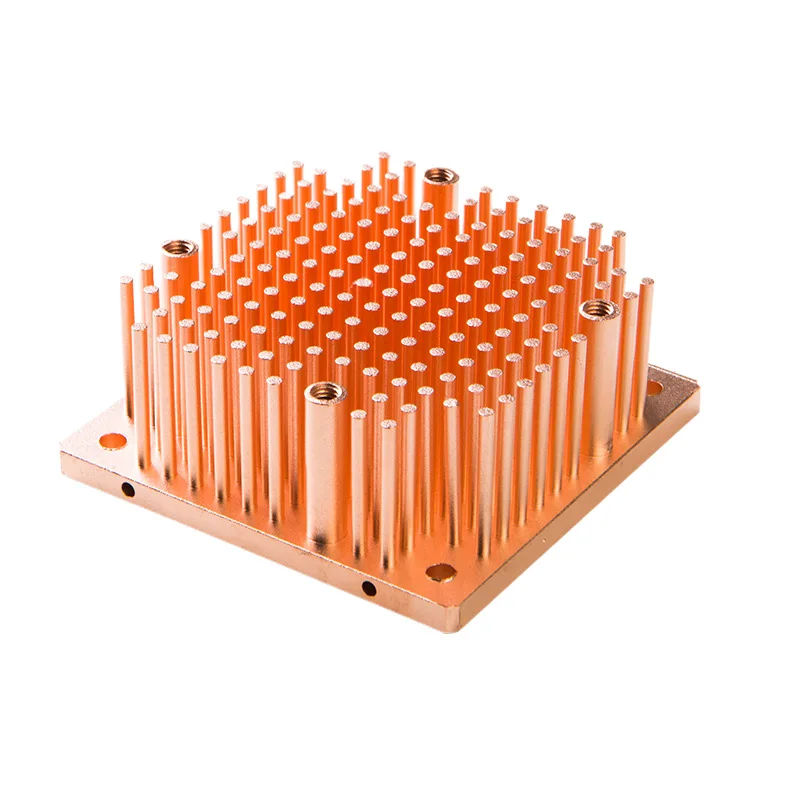 High Heat Conduction Radiator Computer Case Pin type  Copper  Heat Sink for Camera