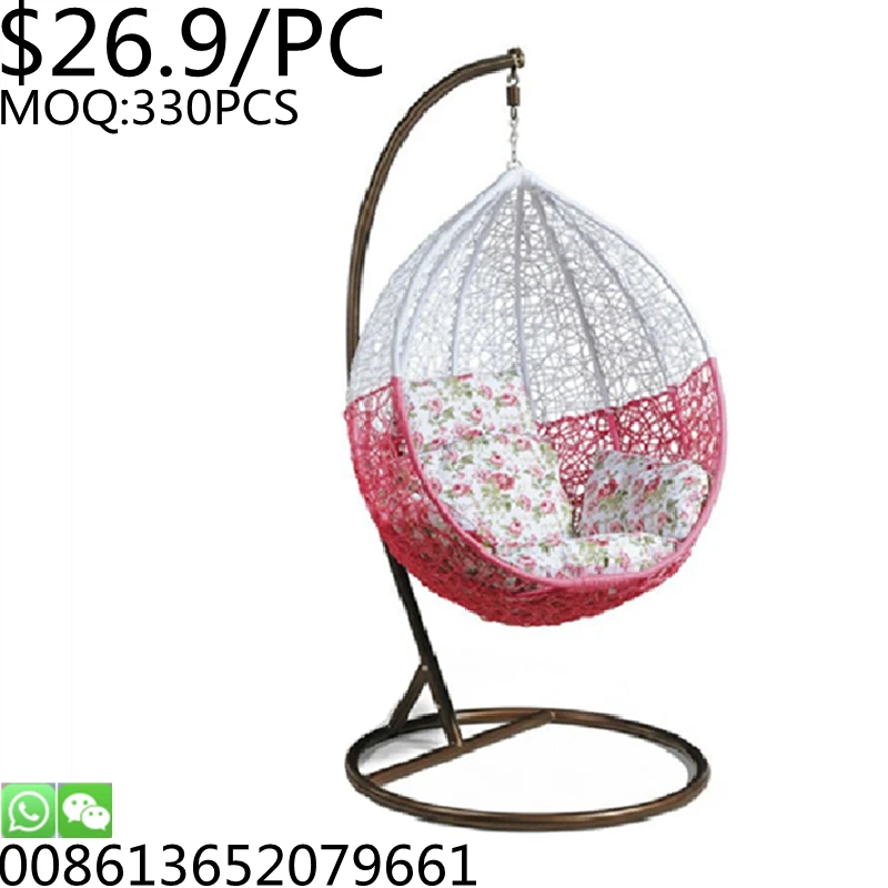 TSF Wholesale Wicker Outdoor Chairs Rattan Egg Garden Hanging Hammock