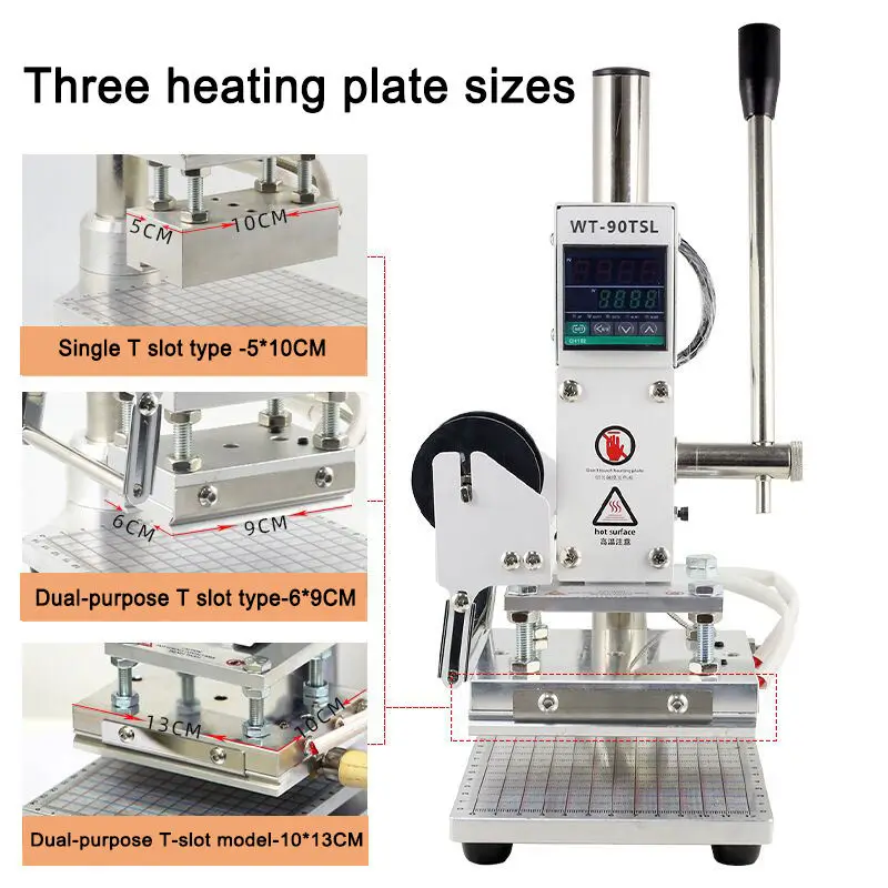 Hot Selling Hot Foil Stamping Machine Cattle Ear Tag Pneumatic Manual Digital Automatic Handheld Hot Stamping Machine
