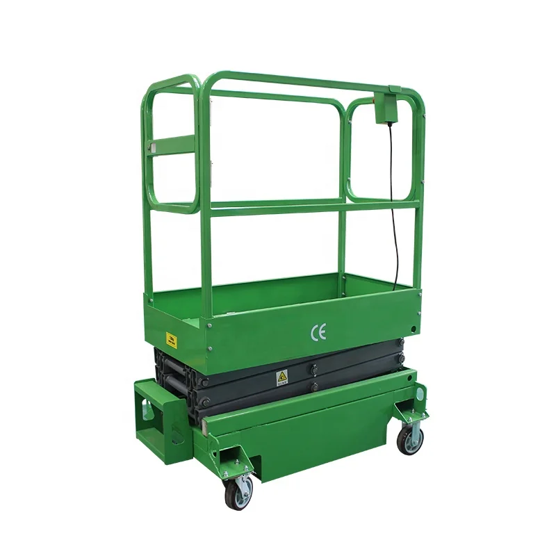 Compact Mobile Lift Platform Used in Indoor Work Site DC Lifting Tool with Wholesale Price