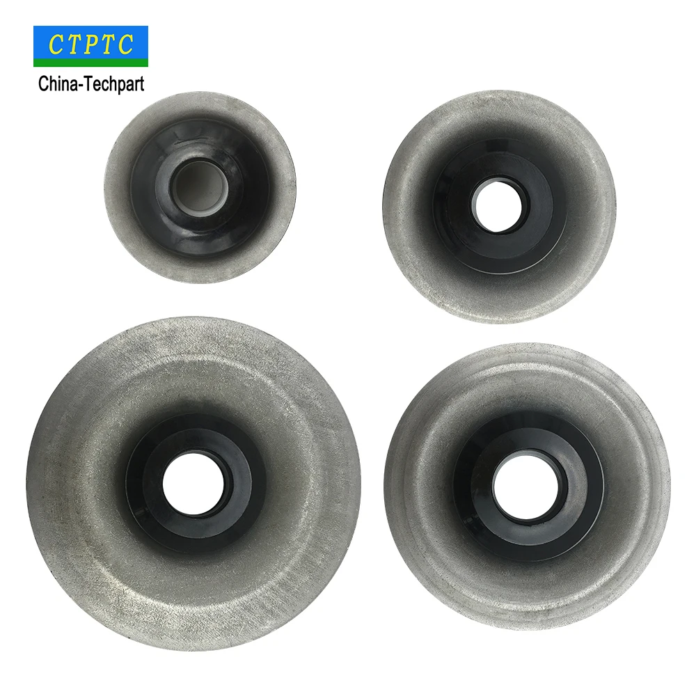 Conveyor Roller Punching Shaft Bearing Housing Metal Cap Plastic Labyrinth Sealing Kits TK6206-122