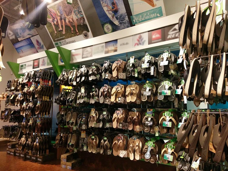 Flip Flop Shoe Store Slipper Display Stand Sandal Display Rack