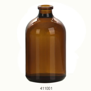 SPG 100ml 250ml 500ml Clear Amber Infusion Bottles Ring Finish USP Type I II