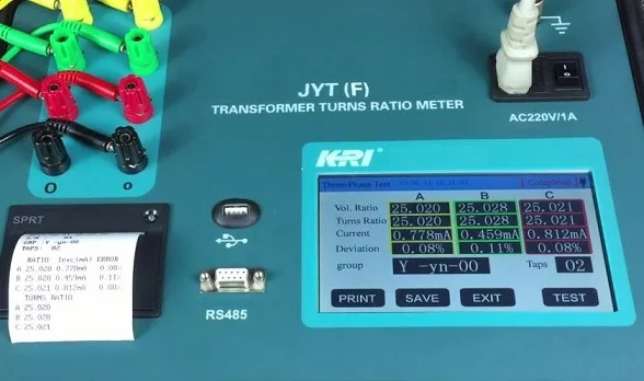 JYT-A Transformer Turns Ratio Tester