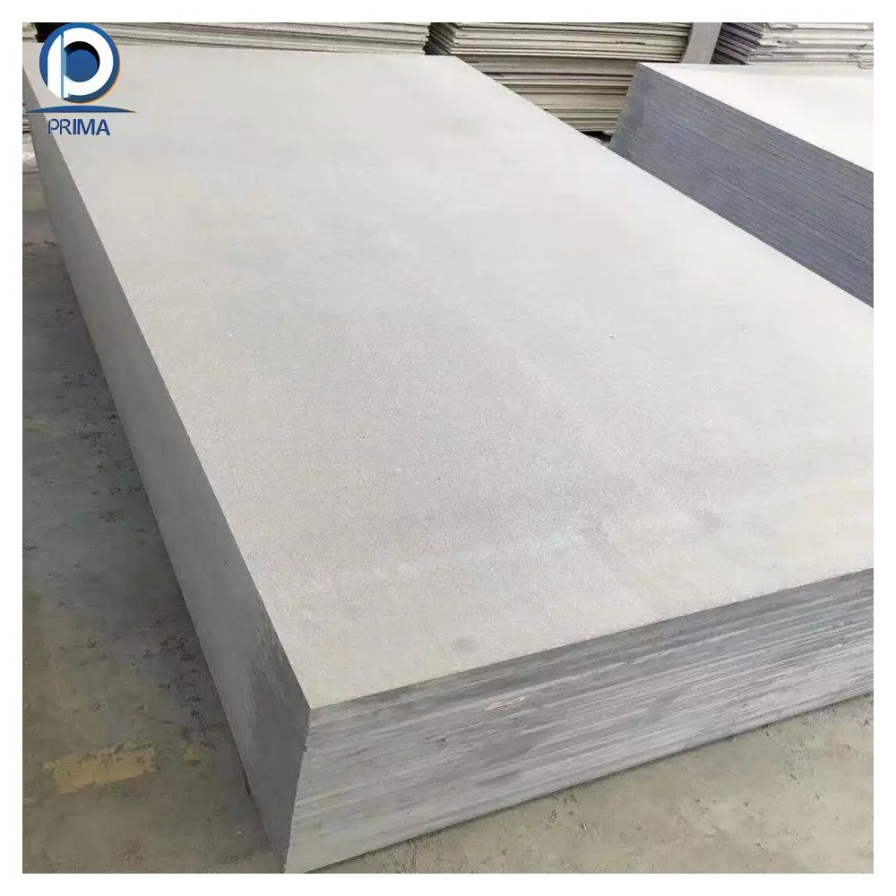 Prima Eco-friendly Fiber Wall Panel Non-Asbestos Fiber Cement Board For Exterior And Interior Sidings
