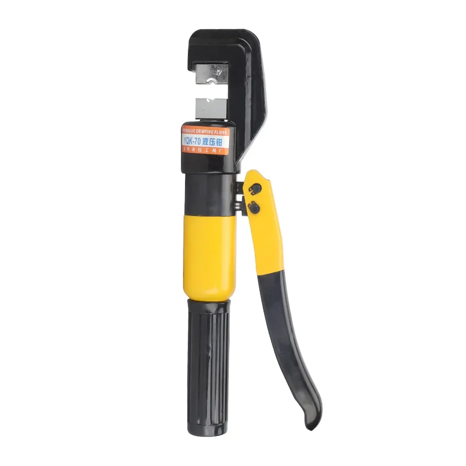 10 Ton Hydraulic Crimping Tool 12 AWG-2/0 AWG Battery Cable Railing DIY Grade Carbon Steel Material OEM Customization Support