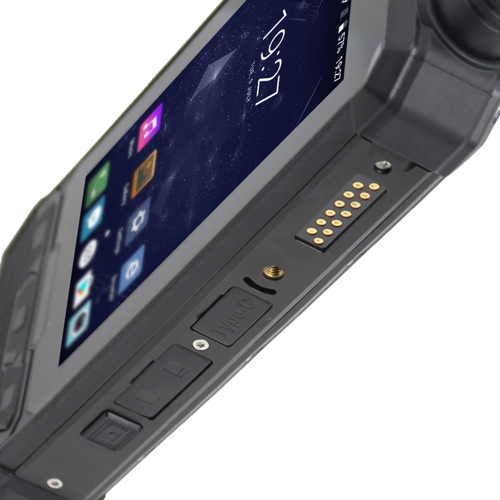 ANYSECU P1 4 inch DMR/UHF/VHF Two Way Radio 5W PTT 4G Rugged Cell Phone Network Commercial ham Radio