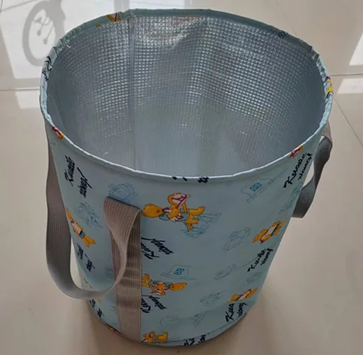 Foot Bath Basin for Soaking Feet, Portable Foot Bath Tub Bag with Handles,  Pedicure Foot Spa Bucket for Out