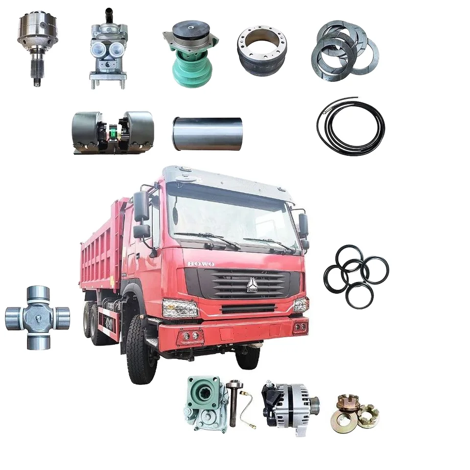 SINOTRUK HOWO 6*4 Red 10-Tyre Load 50Tons Dump Truck Tipper Diesel Heavy Truck Earthmoving Made China Left Steering Used