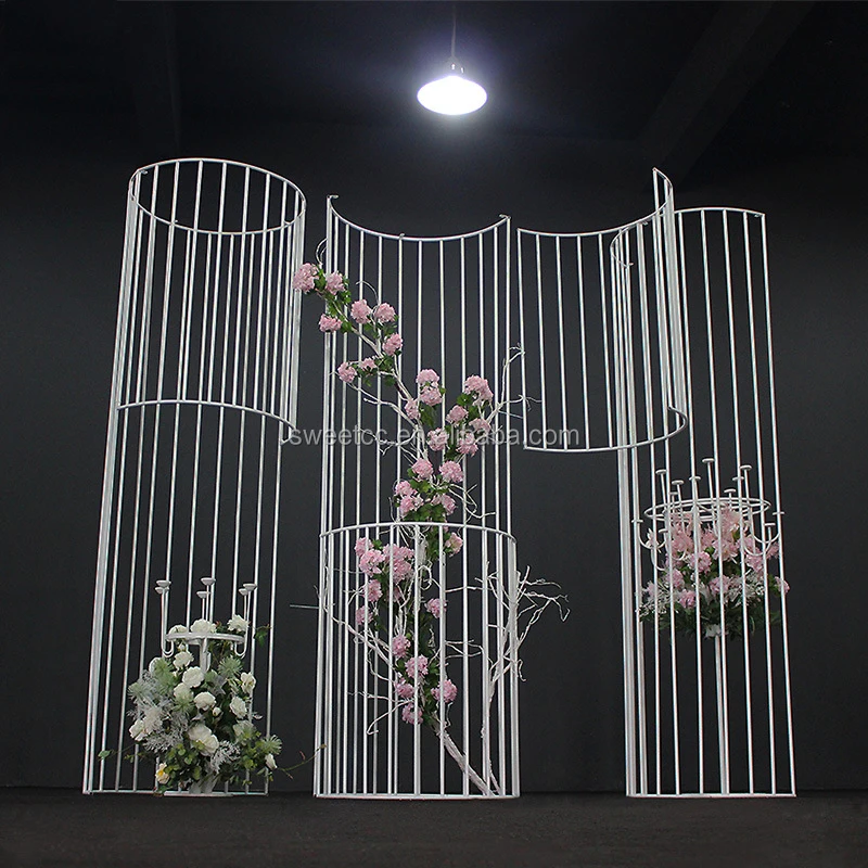 Godd качественное свадебное украшение для сцены Свадебный металлический фон арка продажи