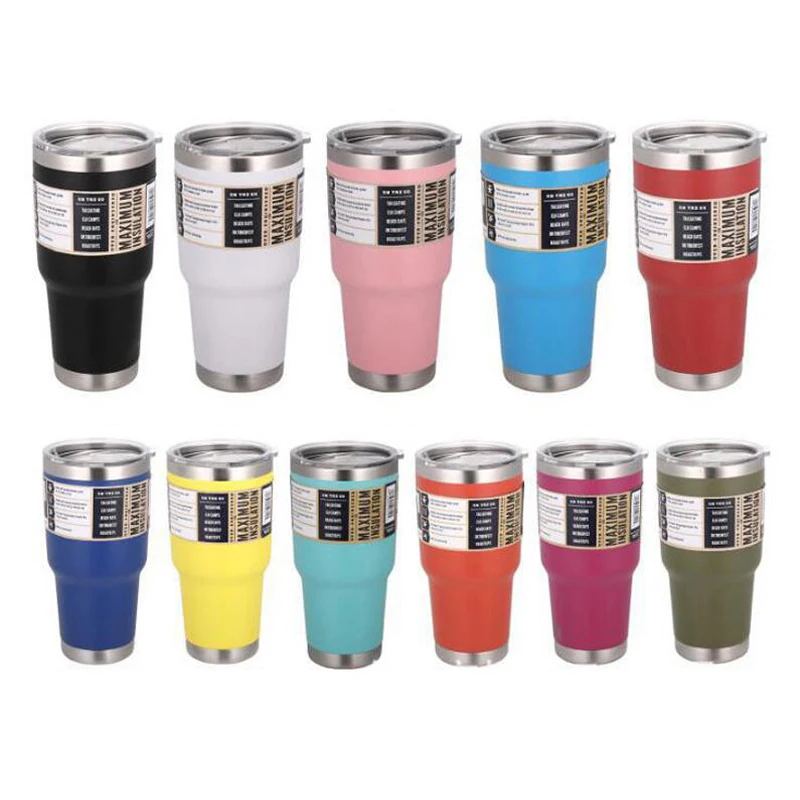 [JT-T30]Custom Logo Wholesale 20oz 30oz Cooler 304 Stainless Steel Tumblers 14 Oz 16 Oz Powder Coated Regular Tumblers Cup