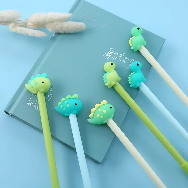 Hot Sale Cute Kawaii Plastic Dinosaur Pen With Custom Logo