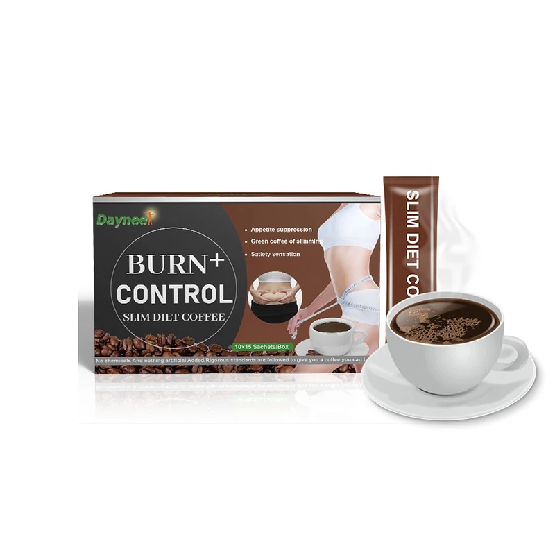 Healthy Slim diet green coffee slim Powder Instant Slimming green coffee weight loss belly fat burn