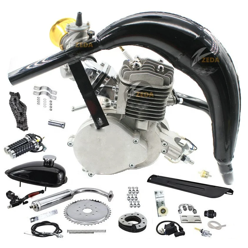 Gasoline beach cruiser gas scooter 80cc 2 stroke engine set