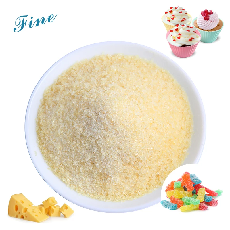 High Quality 200 Bloom Food Gelatine Food Grade Gelatin 160 Bloom Food Gelatin 220 Bloom