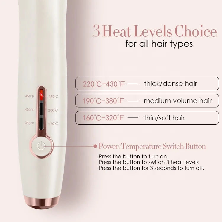 
2020 New Arrival 2 in 1 Flat Iron and Curling Iron 