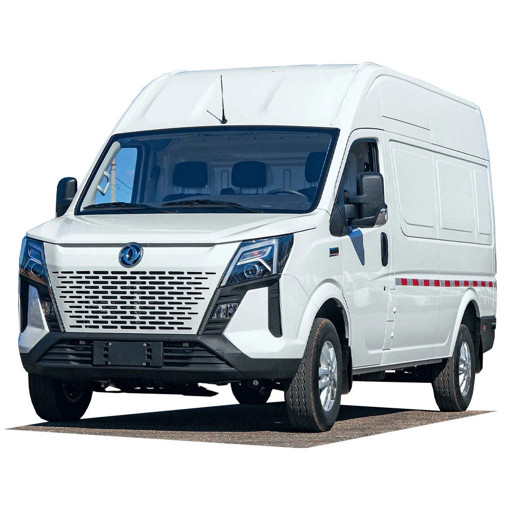 30% Deposit of Brand New Made in China by Dongfeng Yufeng V9E Affordable 4x2 550km Range EV Cargo Van Shuttle EV Bus on Sale
