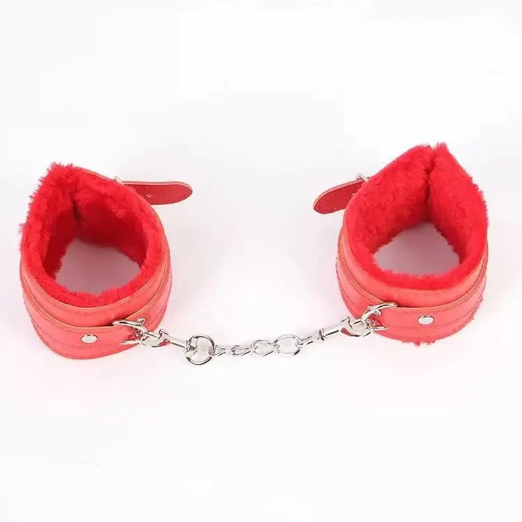 Strong Flexible Leather Wrists Soft and Plush Interior Sex Hand Wrist handCuff bdsm Restraint Shackle  bondage Devices