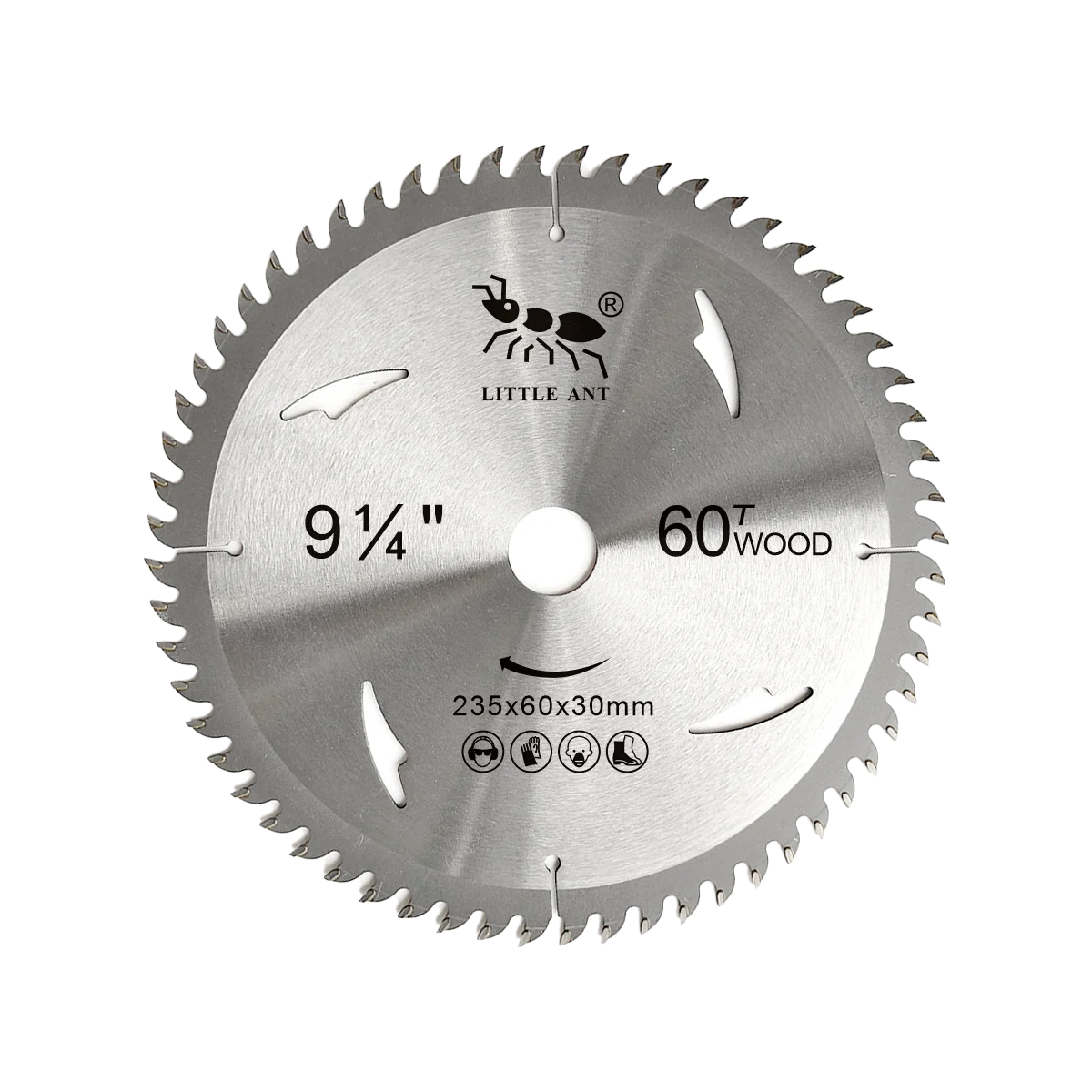 LITTLE ANT 9-1/4-Inch Circle Saw Blade Sierra De Mesa Para Madera 235mm TCT Disc for Cutting Hard & Soft Wood