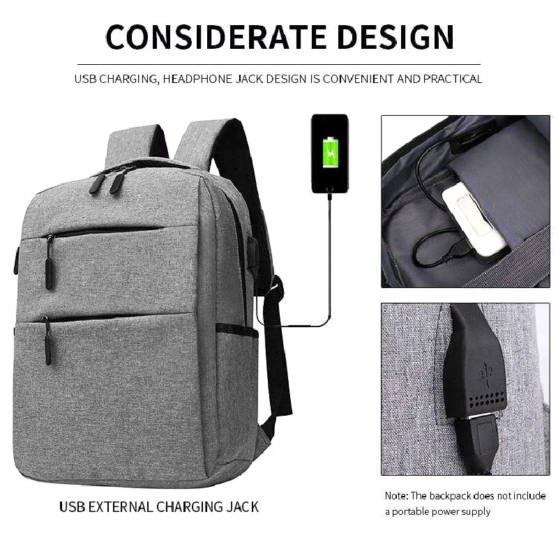 Black Retro Oem Rucksack Notebook Backpack Ransel Pria Men sac a dos pour homme  Nylon Laptop Backpacks School