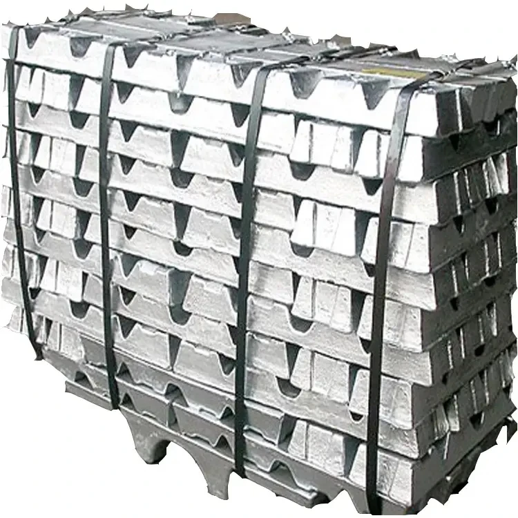 Most popular  Pure Aluminum Ingots high quality A7 99%