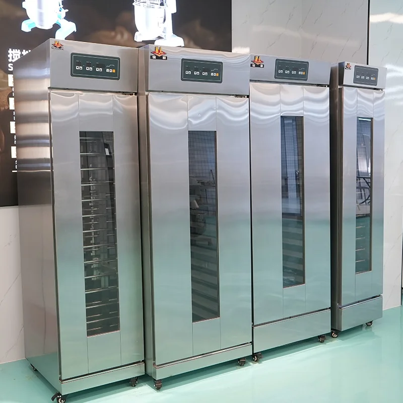 HENGLIAN New Commercial Electric Dough Prover Stainless Steel Bakery Bread Fermentation Proofer for Restaurant Flour