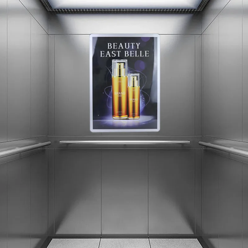 Acrylic wall hung creative aluminum alloy poster magnetic advertising metal picture frame