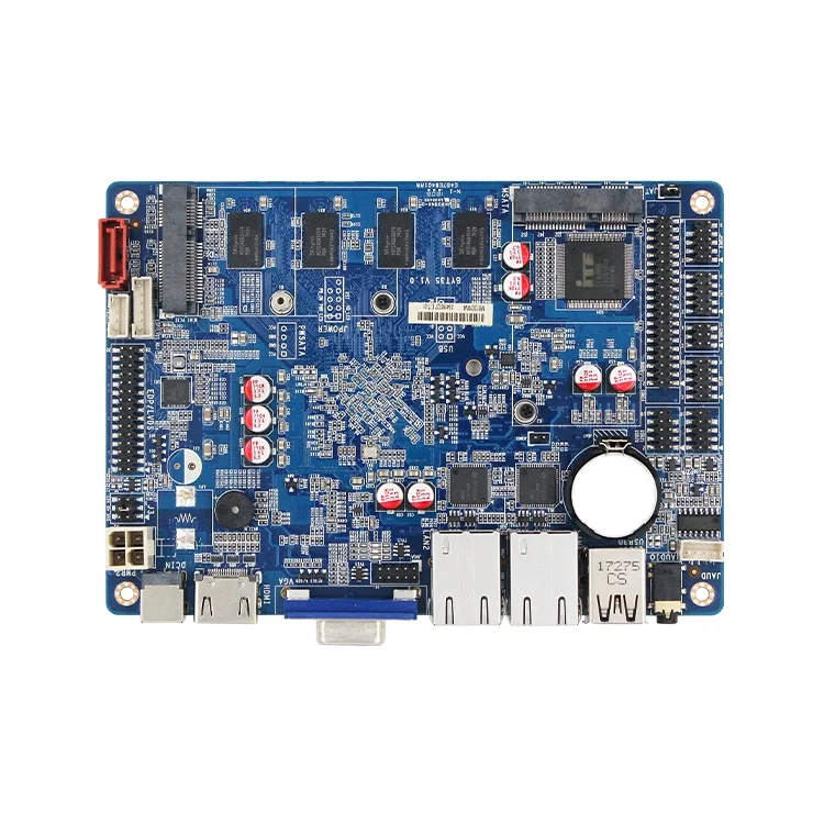 Maxtang Intel J1900 Industrial Motherboard On-board DDR3L 4GB VGA eDP/LVDS mSATA SATA2.0 2 LAN 6 COM motherboard gaming