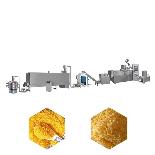 Sale stainless bread crumb making machines production line high efficiency fully automatic breadcrumbs machine