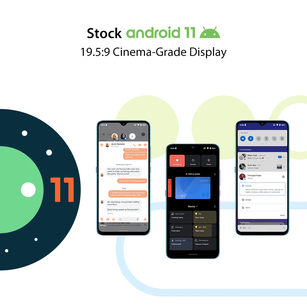 
2021 New UMIDIGI A9 Android 11 Mobile Phone 6.53