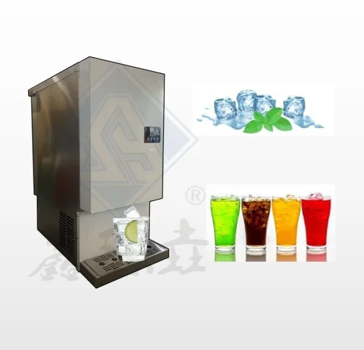 150kg Per Day hot sale ice cube making machine with imported compressor